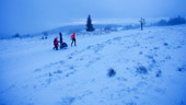 Der Kammweg im Erzgebirge im Winter mit 2 Kindern | Tschechisches Gebirge | Kammweg zu Fuß und mit Ski | abenteuerkultur